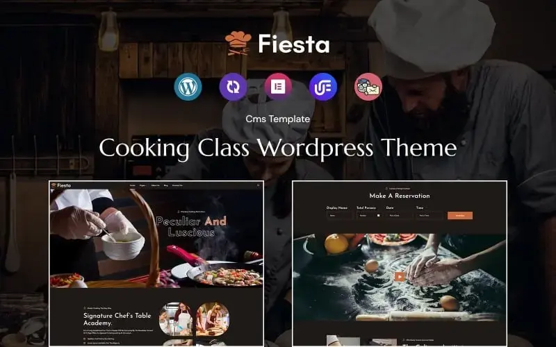 Fiesta WordPress Theme - Wordpress Food Blog Themes