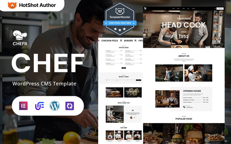 Chefii WordPress Theme - Premium WordPress theme