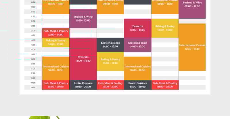 Master Chef Cooking School WordPress Theme - Features Image 11