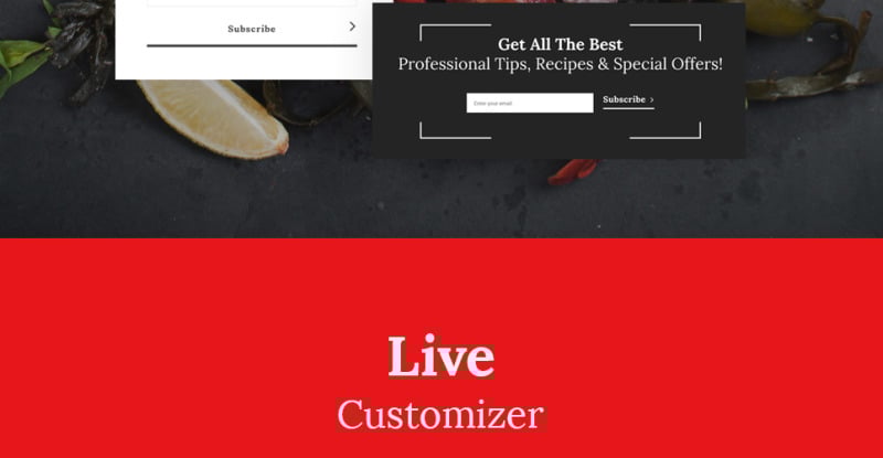 Master Chef Cooking School WordPress Theme - Features Image 16