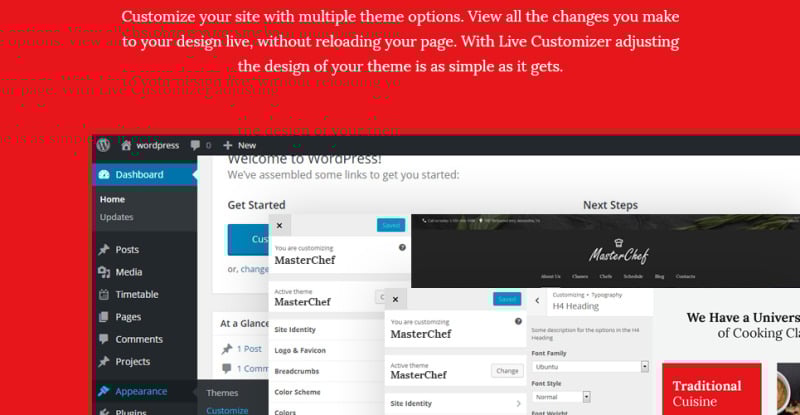Master Chef Cooking School WordPress Theme - Features Image 17