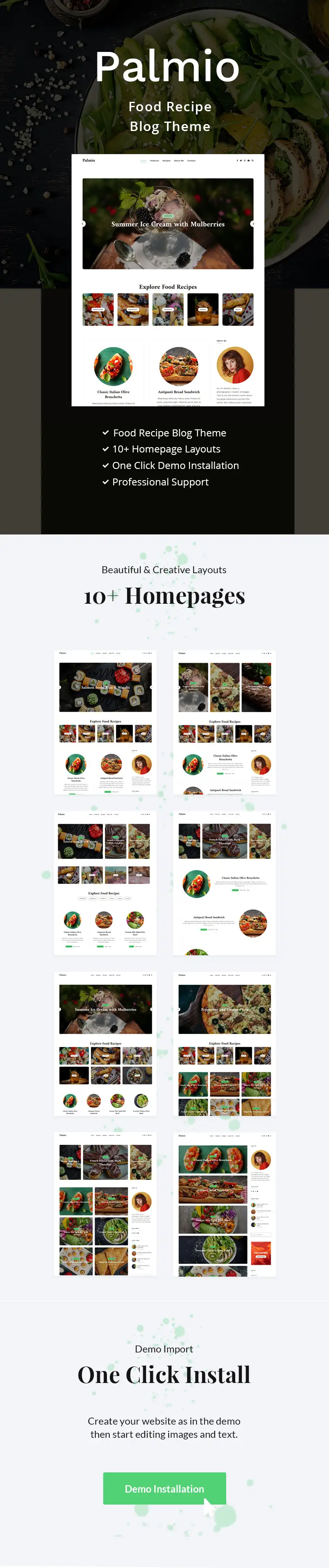 Palmio WordPress Theme - Image 1
