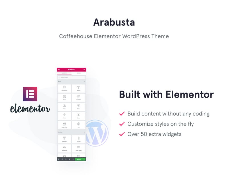 arabusta wordpress theme - Professional Preview 1 Arabusta WordPress Theme - Image 1