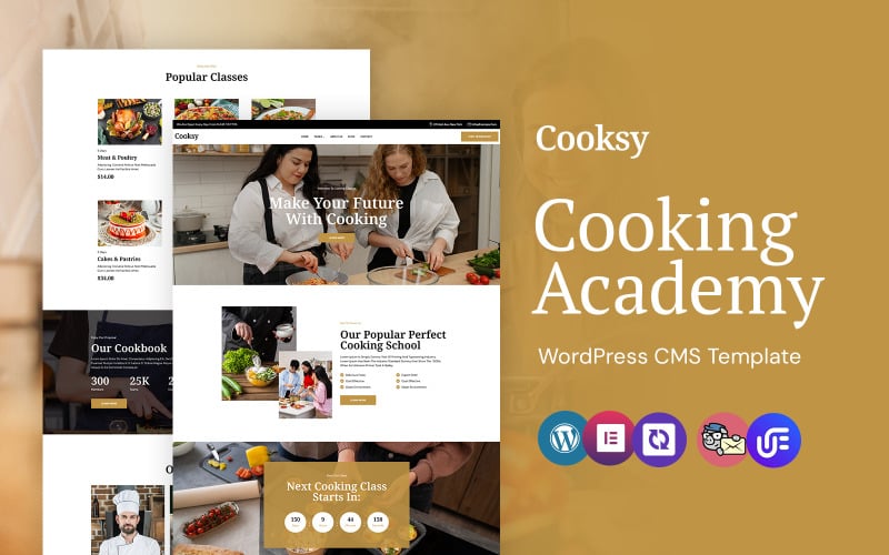 Cooksy WordPress Theme - Wordpress Food Blog Themes